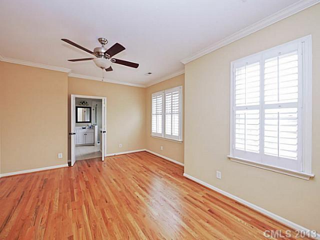 420 Third Baxter Street Fort Mill, SC 29708 - Photo 10 of 16 a view of empty room with wooden floor and fan
