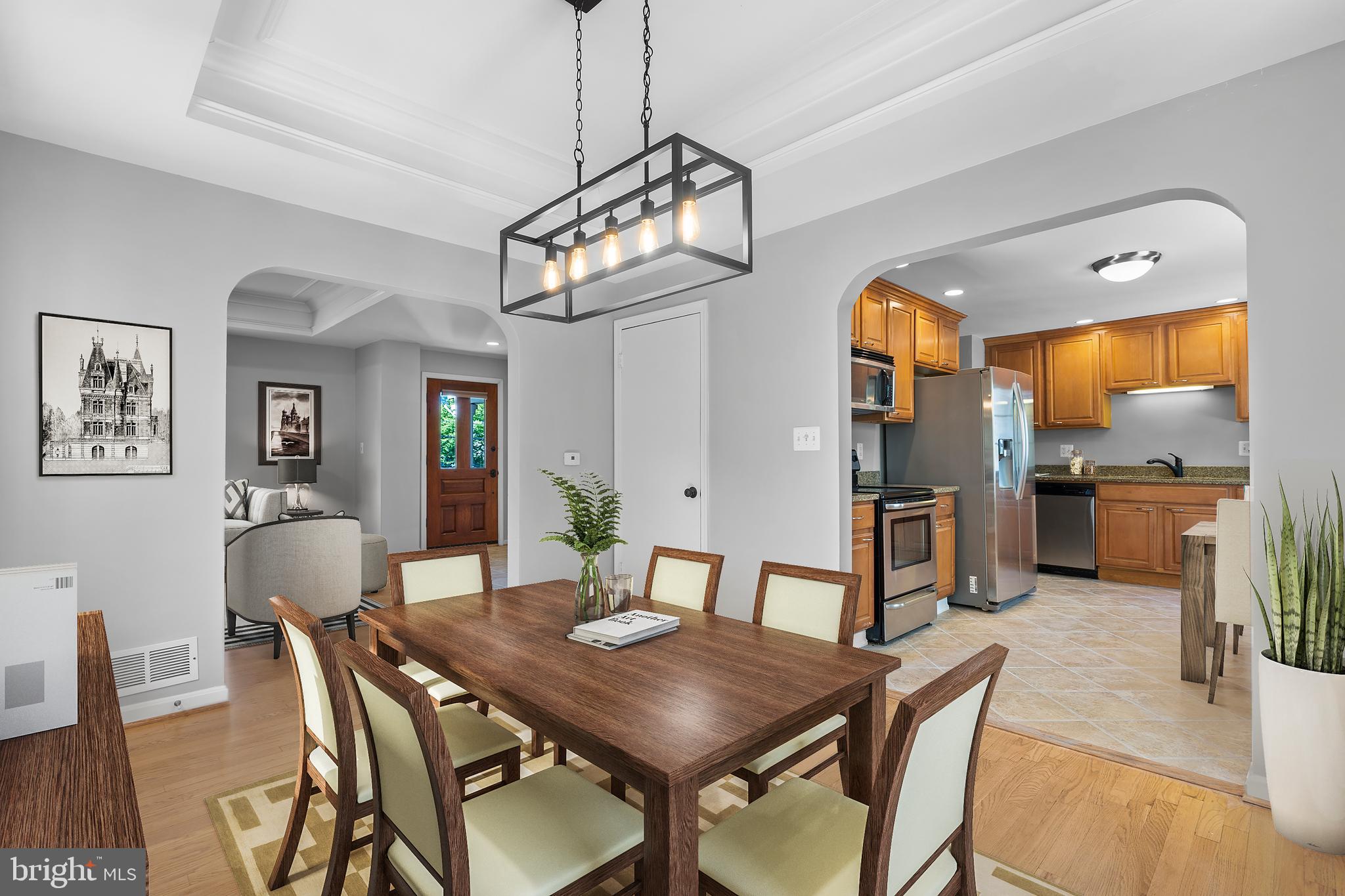 1603 Kirby Road McLean, VA 22101 - Photo 3 of 38 a view of a dining room with furniture