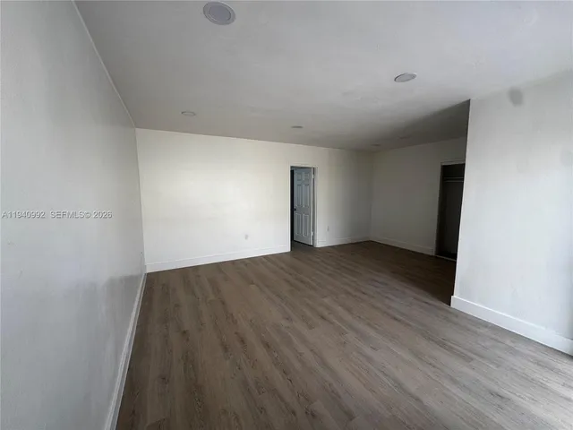 wooden floor in an empty room