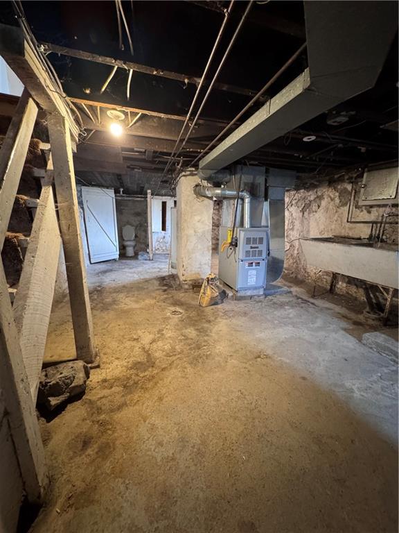 504 Emerson Avenue Farrell, PA 16121 - Photo 24 of 24 a view of an empty room with wooden walls