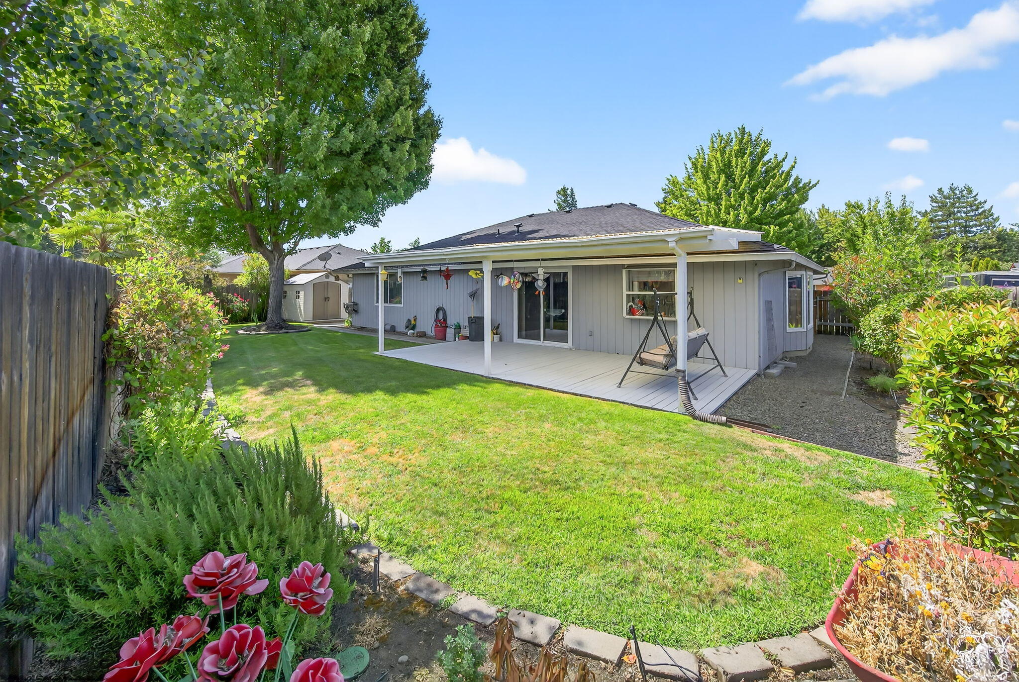 2575 Roberts Road Medford, OR 97504 - Photo 16 of 21 Beautiful Back Yard