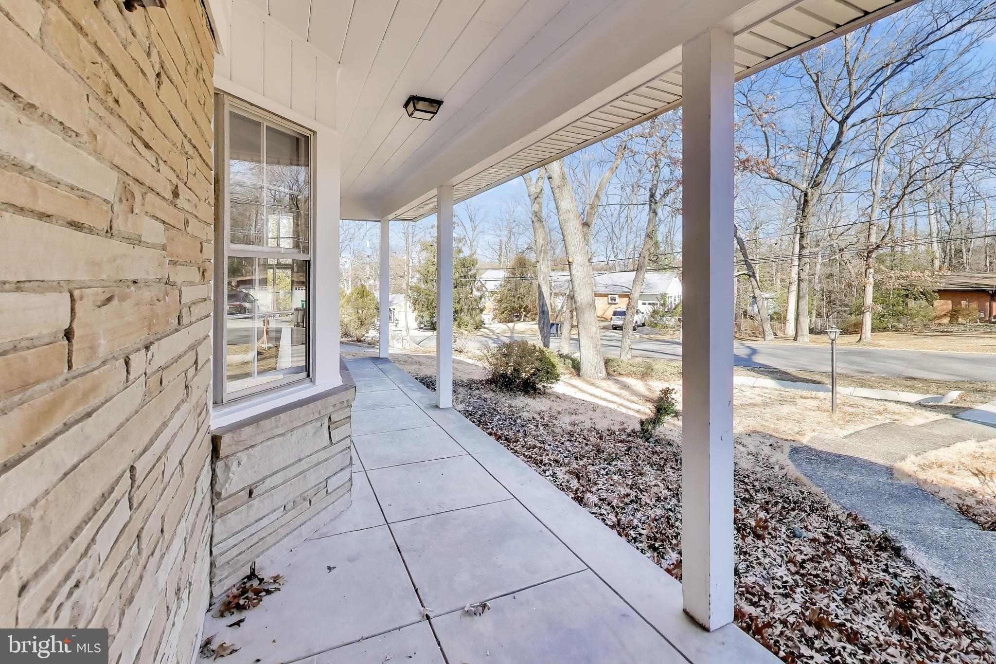 4007 Harrison Road Beltsville, MD 20705 - Photo 3 of 49 a view of a porch