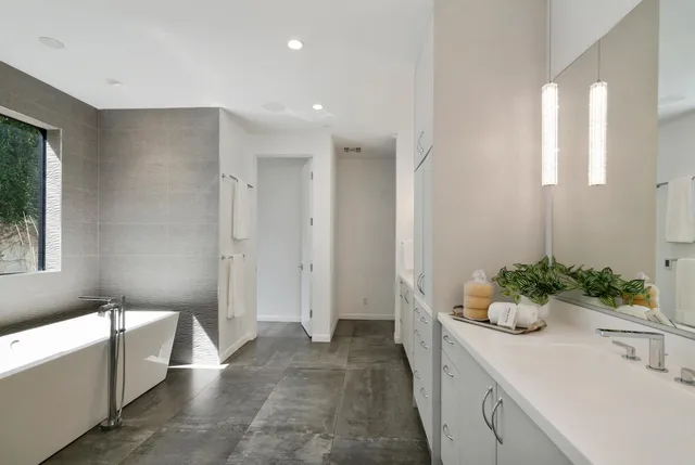 a view of a workspace with furniture