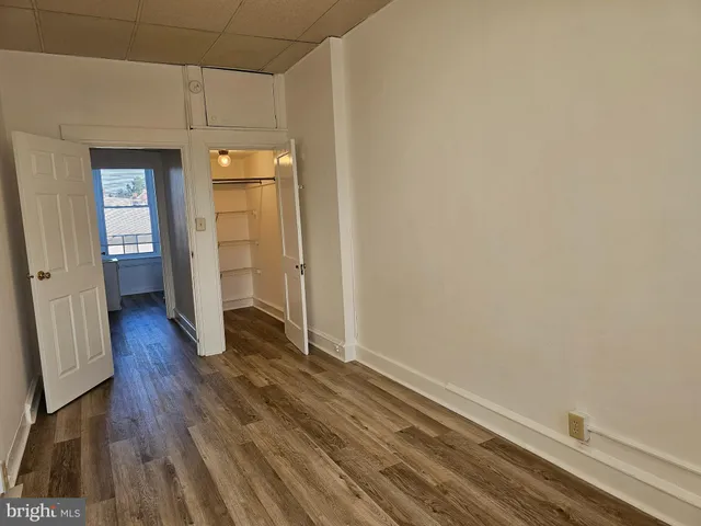 wooden floor in an empty room