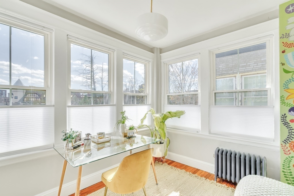20 John Street, Unit 3 Brookline, MA 02446 - Photo 20 of 23 a living room with furniture and a window