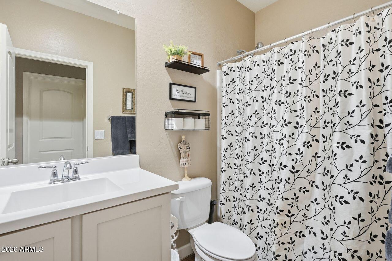 23602 West Ripple Road Buckeye, AZ 85326 - Photo 28 of 38 a bathroom with a sink toilet and shower