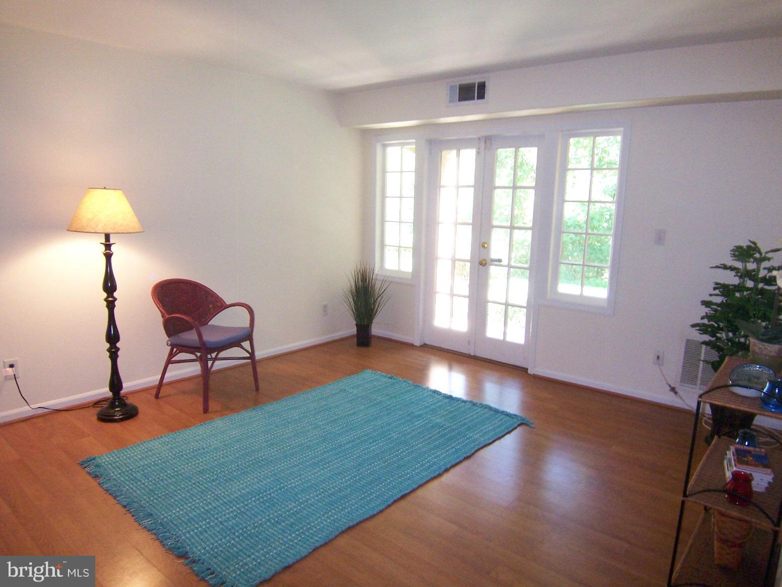 5905 Bayshire Road, Unit 187 Springfield, VA 22152 - Photo 2 of 13 Living Room - French door to patio