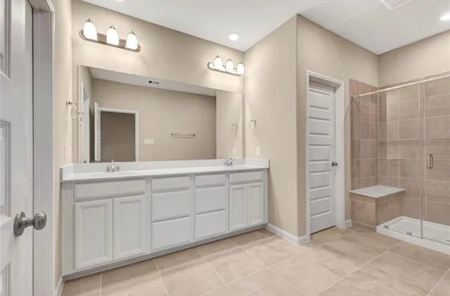 a view of closet area