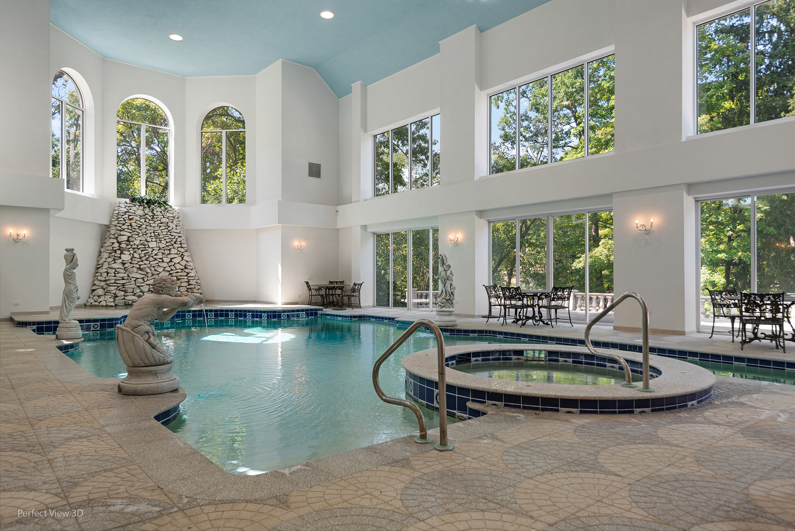 94 Hawthorne Road Barrington Hills, IL 60010 - Photo 19 of 26 a living room with furniture and a potted plant