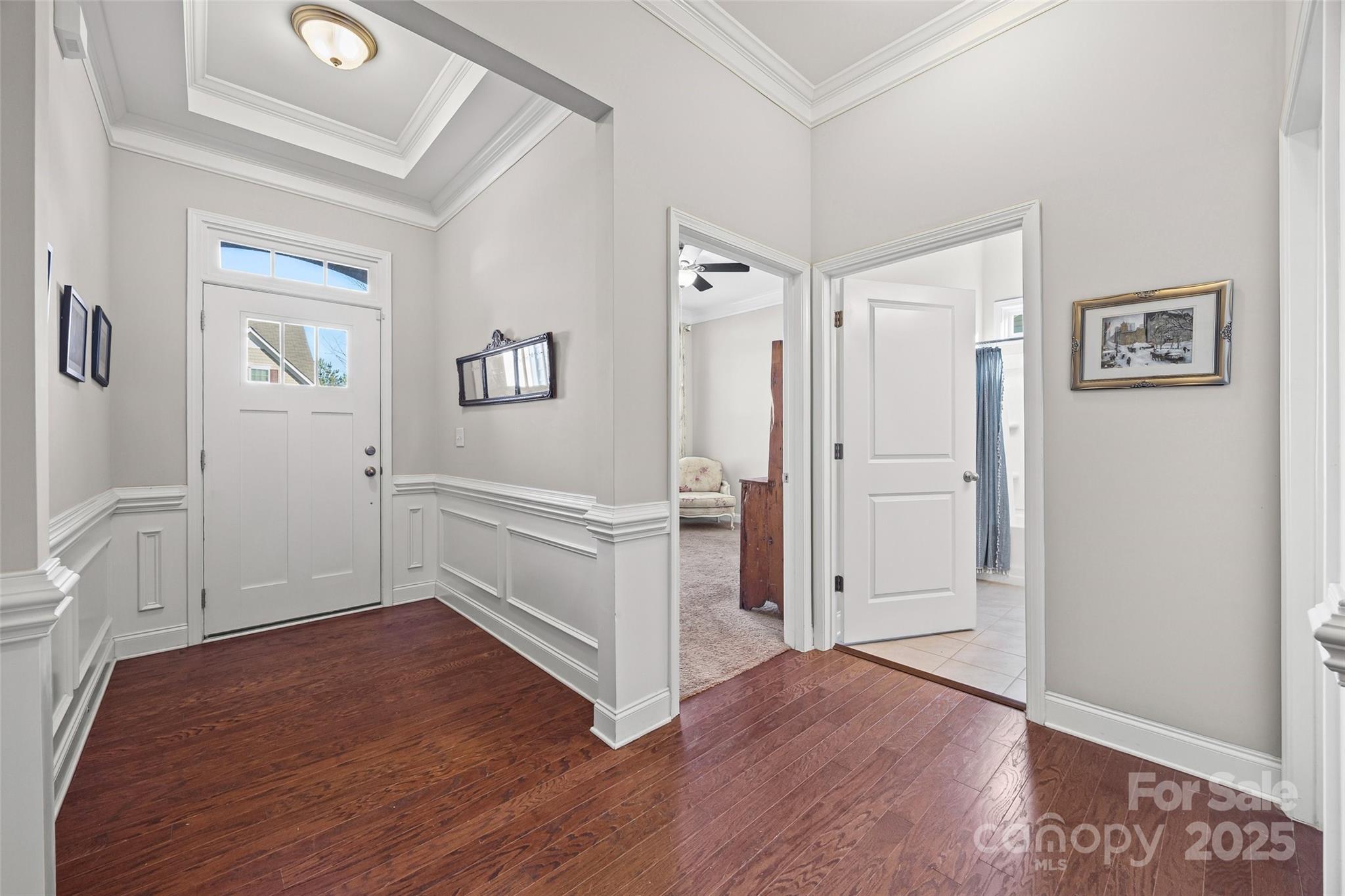 1541 Hedge Apple Road Clover, SC 29710 - Photo 4 of 48 a view of empty room with wooden floor