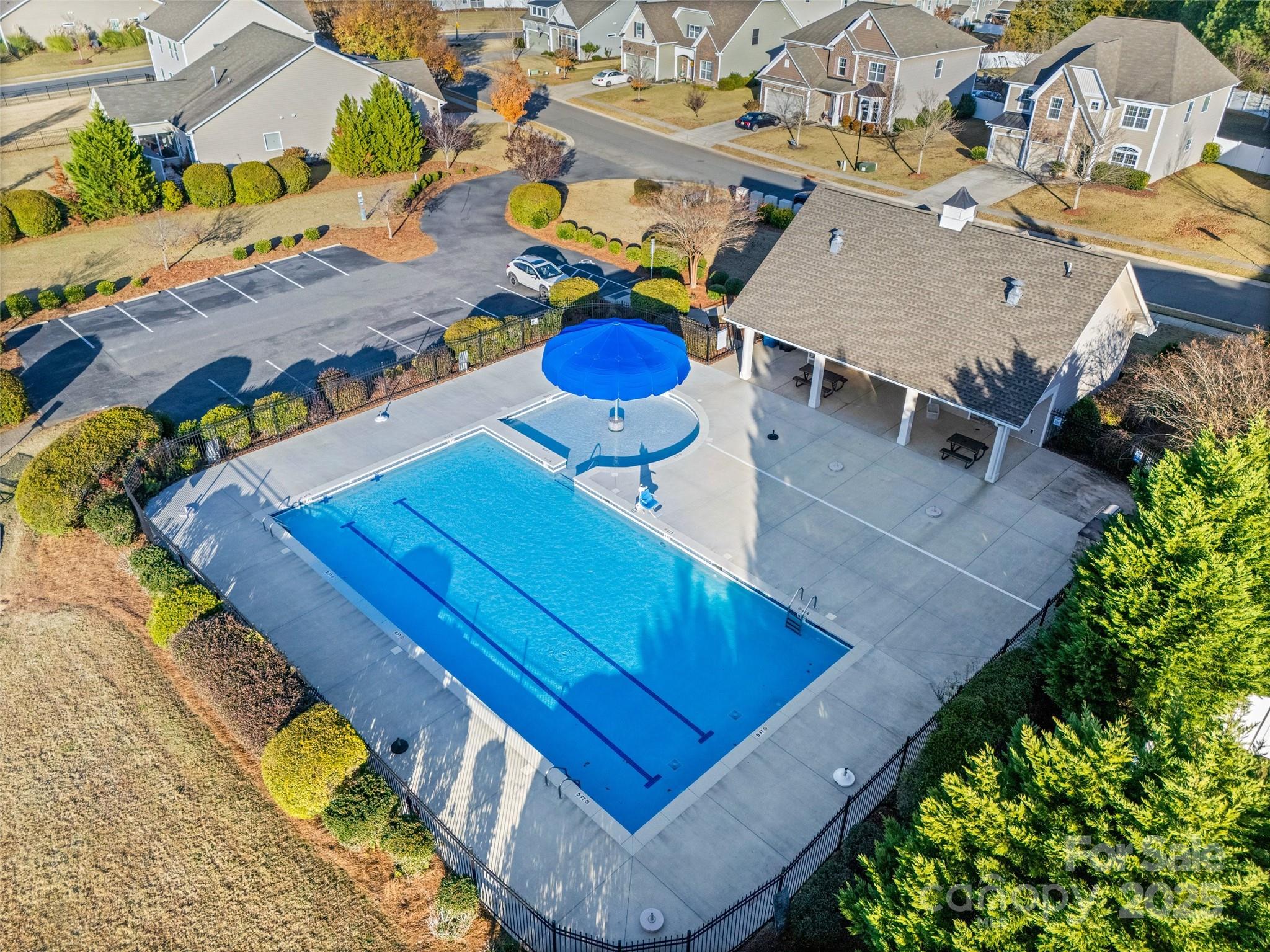 1541 Hedge Apple Road Clover, SC 29710 - Photo 48 of 48 a view of a swimming pool with lounge chairs