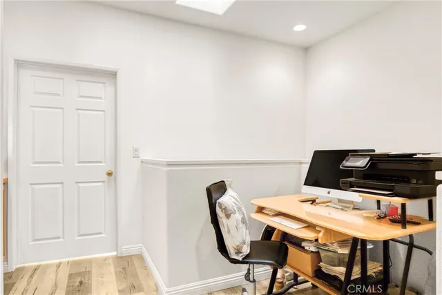 a terrace with a table and chairs