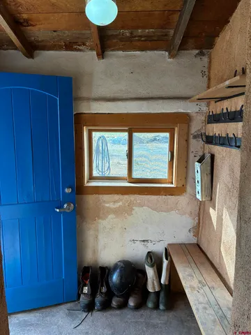 a view of a room with stair