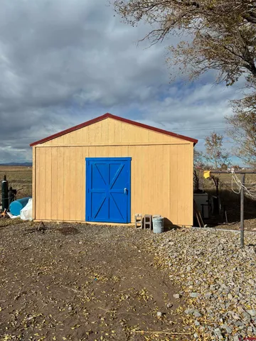 a view of front door