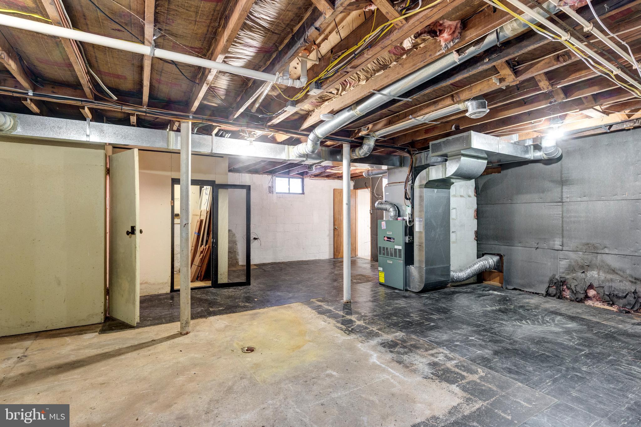 16617 Frederick Road Mount Airy, MD 21771 - Photo 43 of 68 Basement unfinished