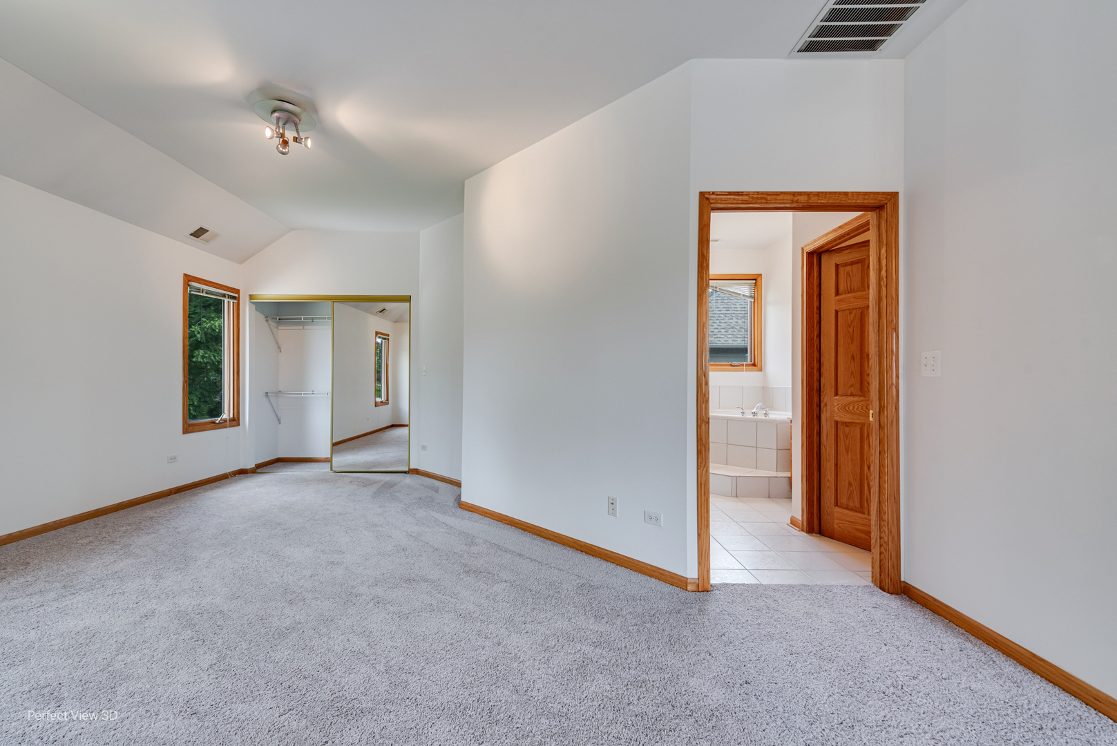 16W234 91st Street Burr Ridge, IL 60527 - Photo 15 of 31 an empty room with windows and closet