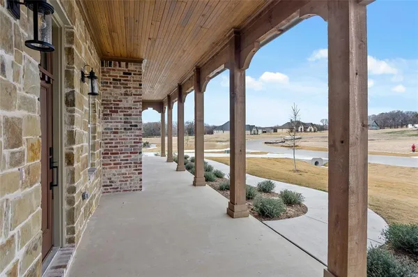 a view of front door of house