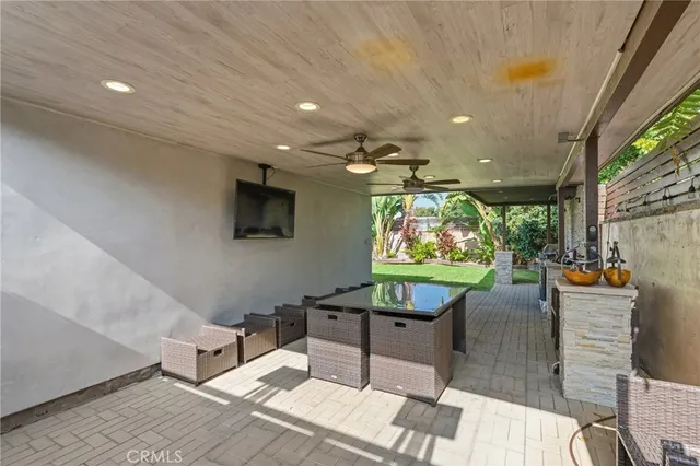 a view of city and mountain