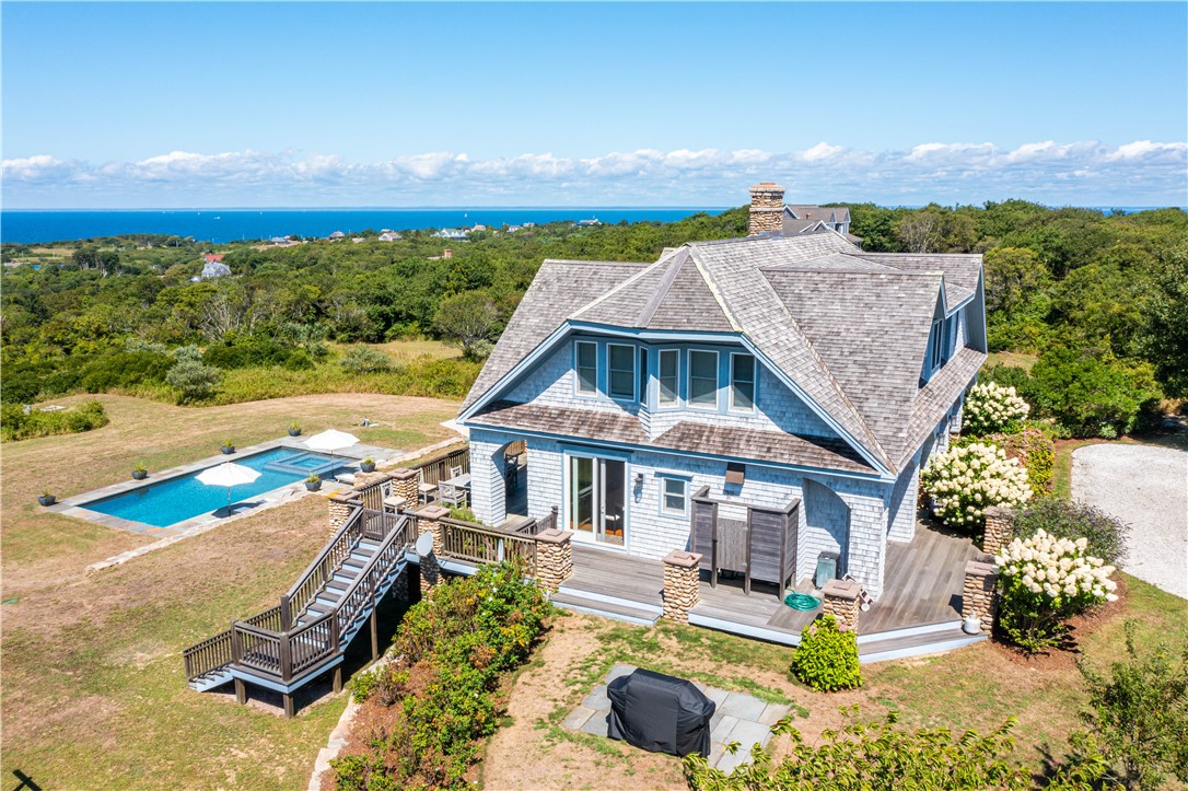1679 Off Beacon Hill Road Block Island, RI 02807 - Photo 3 of 29 Aerial Side