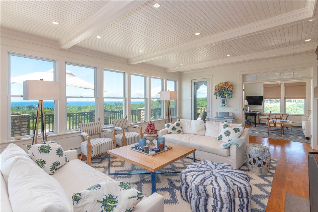 1679 Off Beacon Hill Road Block Island, RI 02807 - Photo 8 of 29 Living Room with Office