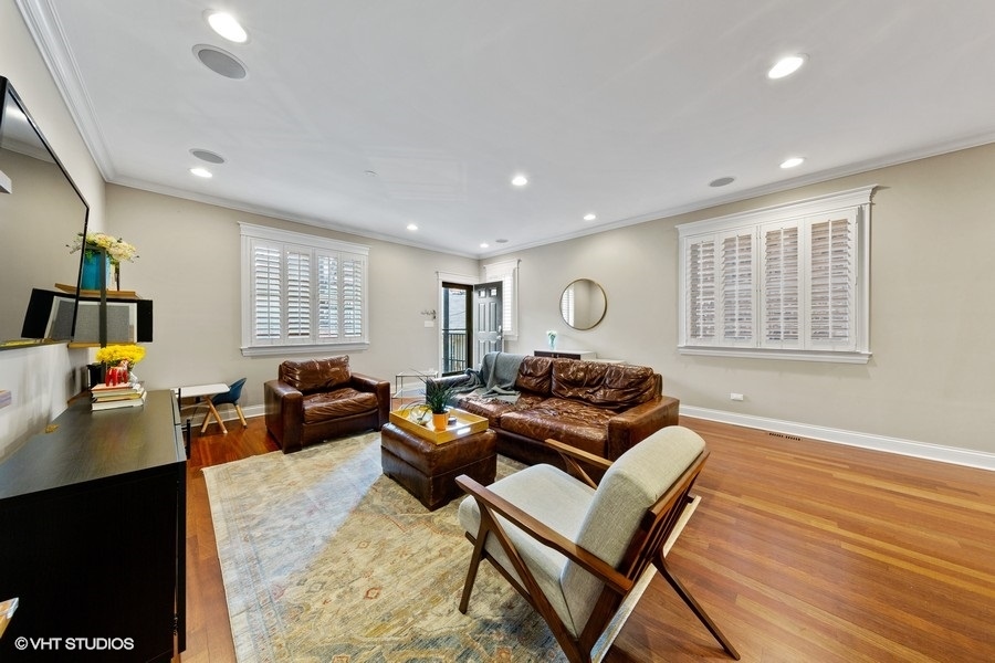 2248 North Racine Avenue, Unit 1 Chicago, IL 60614 - Photo 10 of 27 a living room with furniture and a window