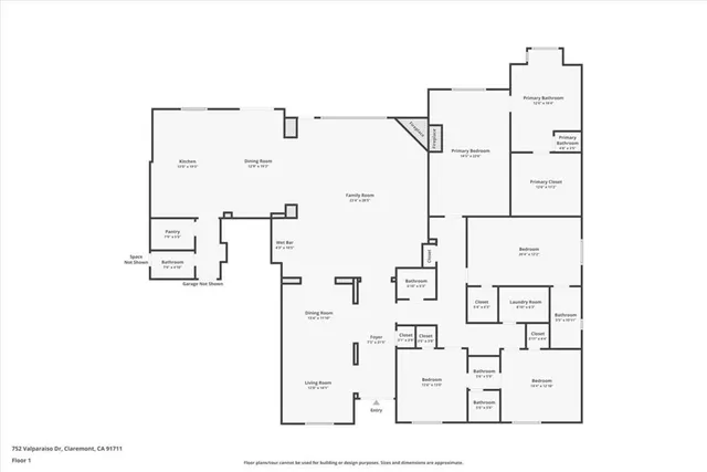 $2,215,000 | 752 Valparaiso Drive, Claremont, CA 91711