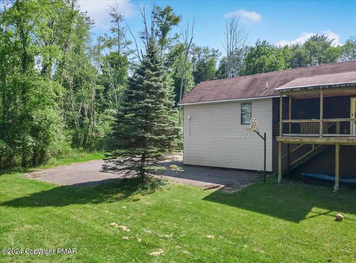 188 Olde Schoolhouse Road Cresco, PA 18326 - Photo 12 of 62 a view of a backyard