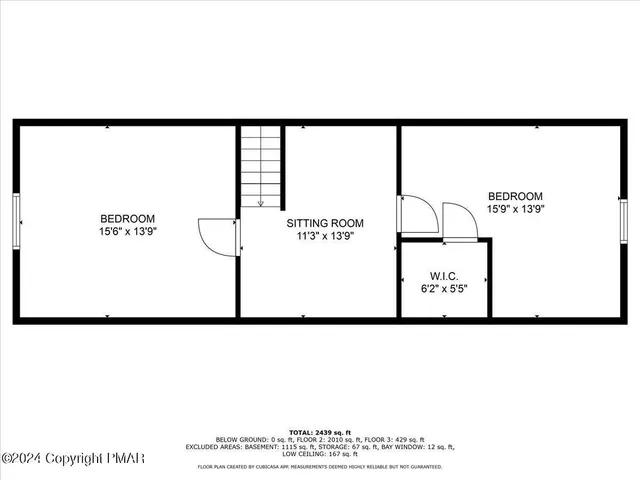 a view of tall room with wooden floor