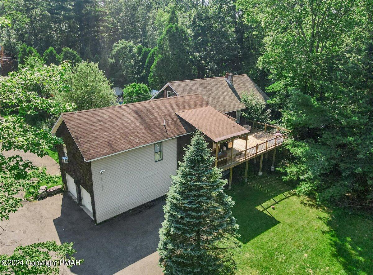188 Olde Schoolhouse Road Cresco, PA 18326 - Photo 10 of 62 an aerial view of a house having yard patio and backyard