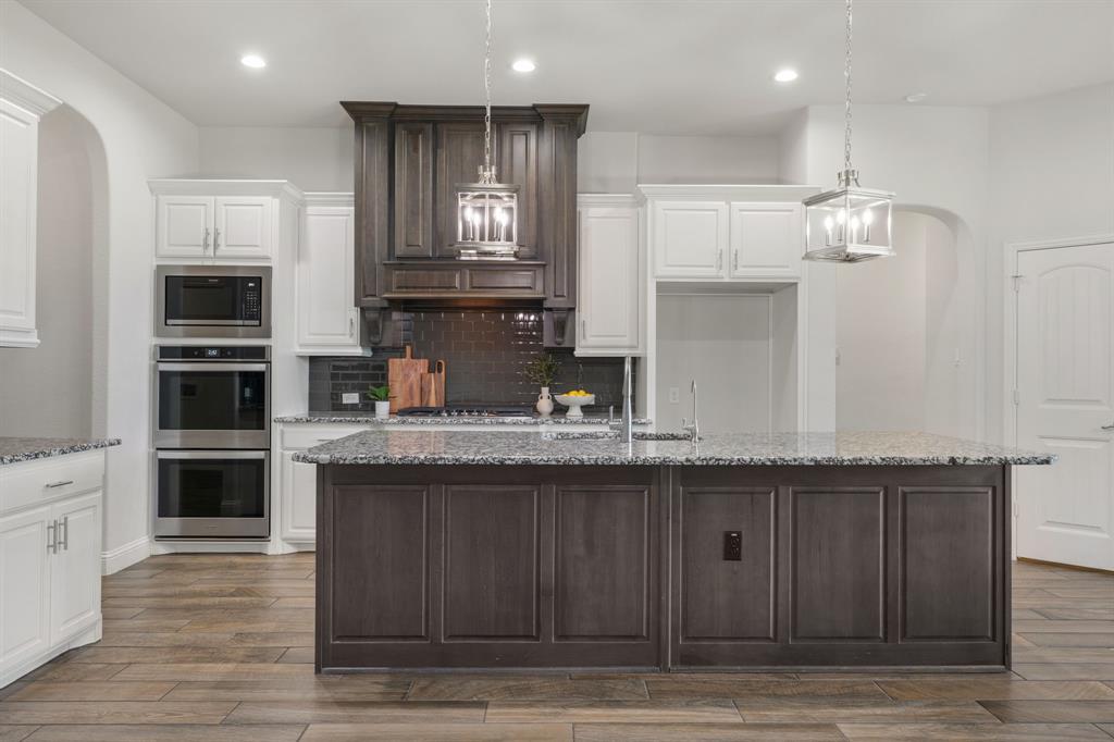4341 Rush Road Midlothian, TX 76065 - Photo 13 of 39 Gorgeous kitchen with gas stove and double oven