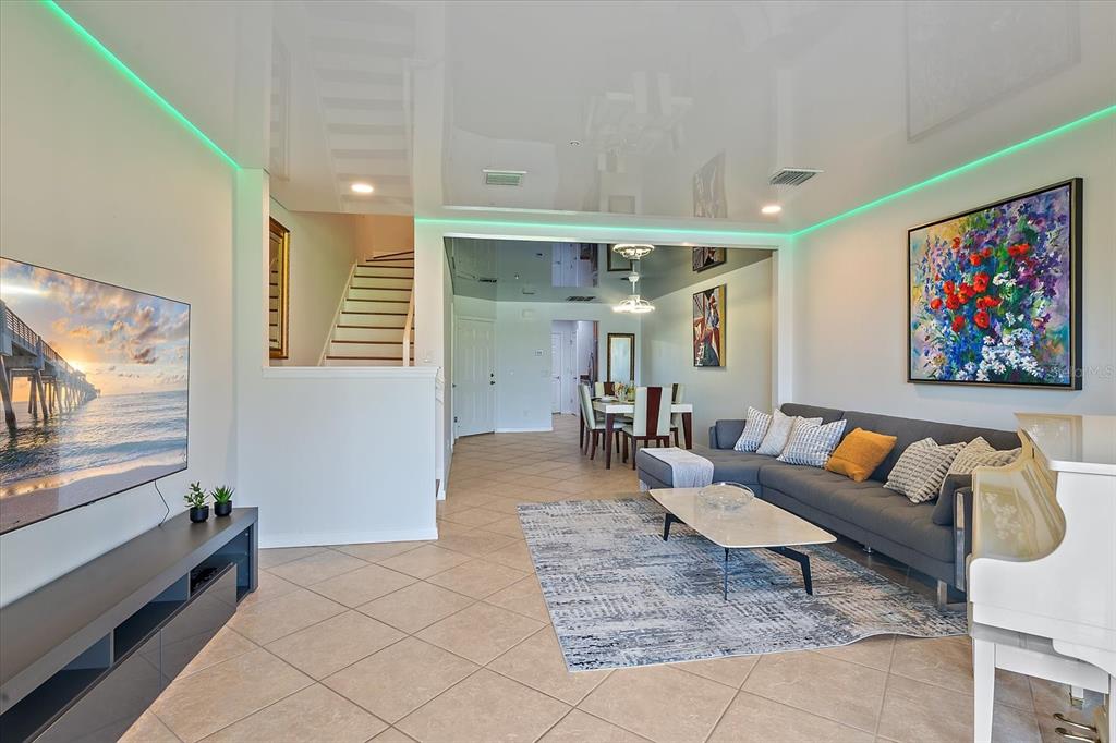 7325 Skybird Road, Unit 399 Bradenton, FL 34209 - Photo 11 of 49 a living room with furniture and a rug