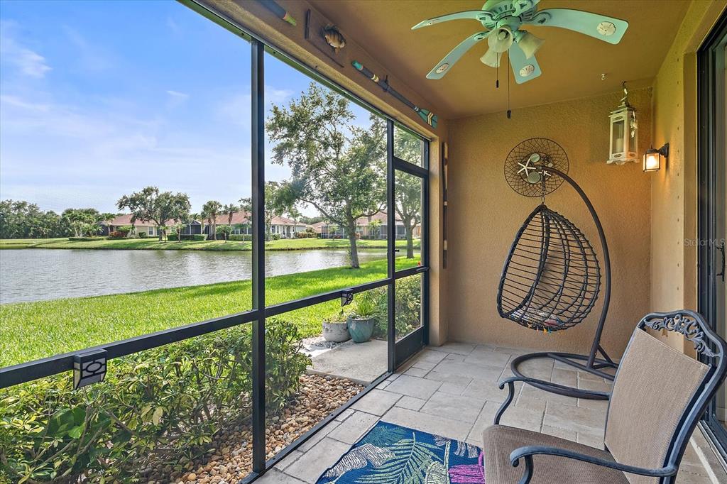 7325 Skybird Road, Unit 399 Bradenton, FL 34209 - Photo 40 of 49 a view of a balcony with furniture