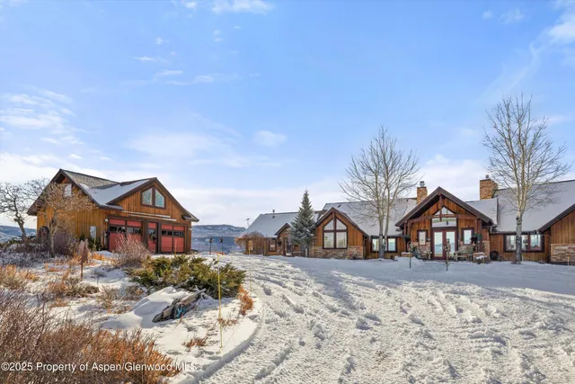 a view of a house with a yard and garage