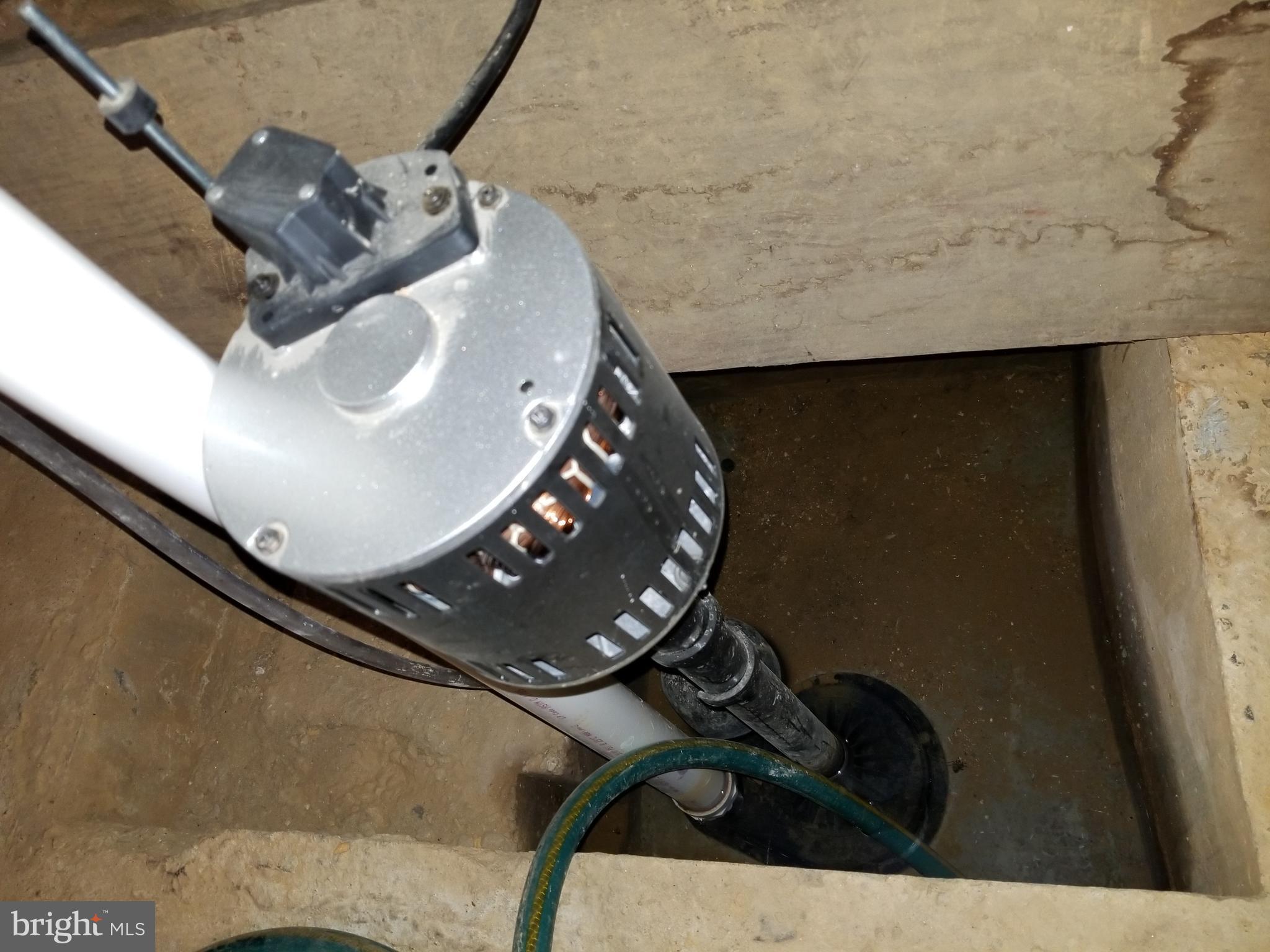 New Sump Pump