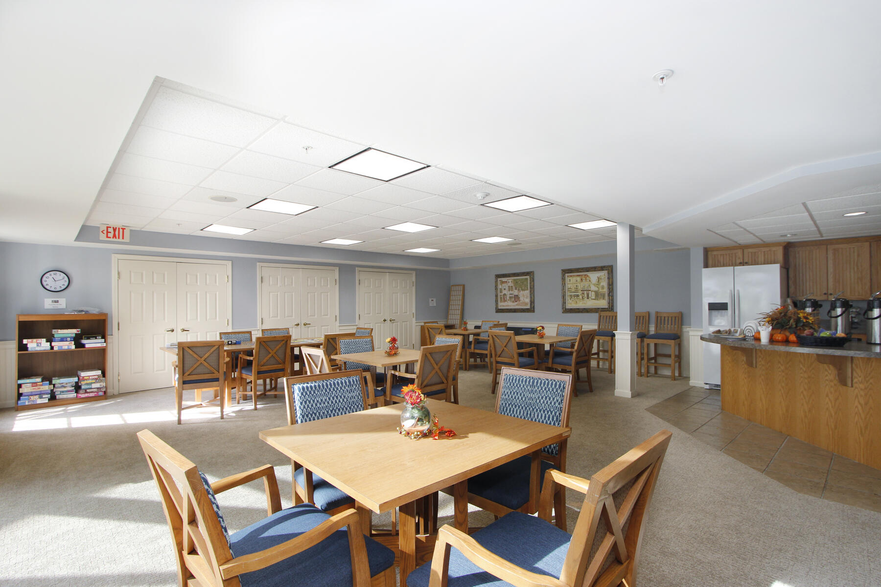 18 West Road, Unit 307 Orleans, MA 02653 - Photo 22 of 31 a view of a dining area with furniture