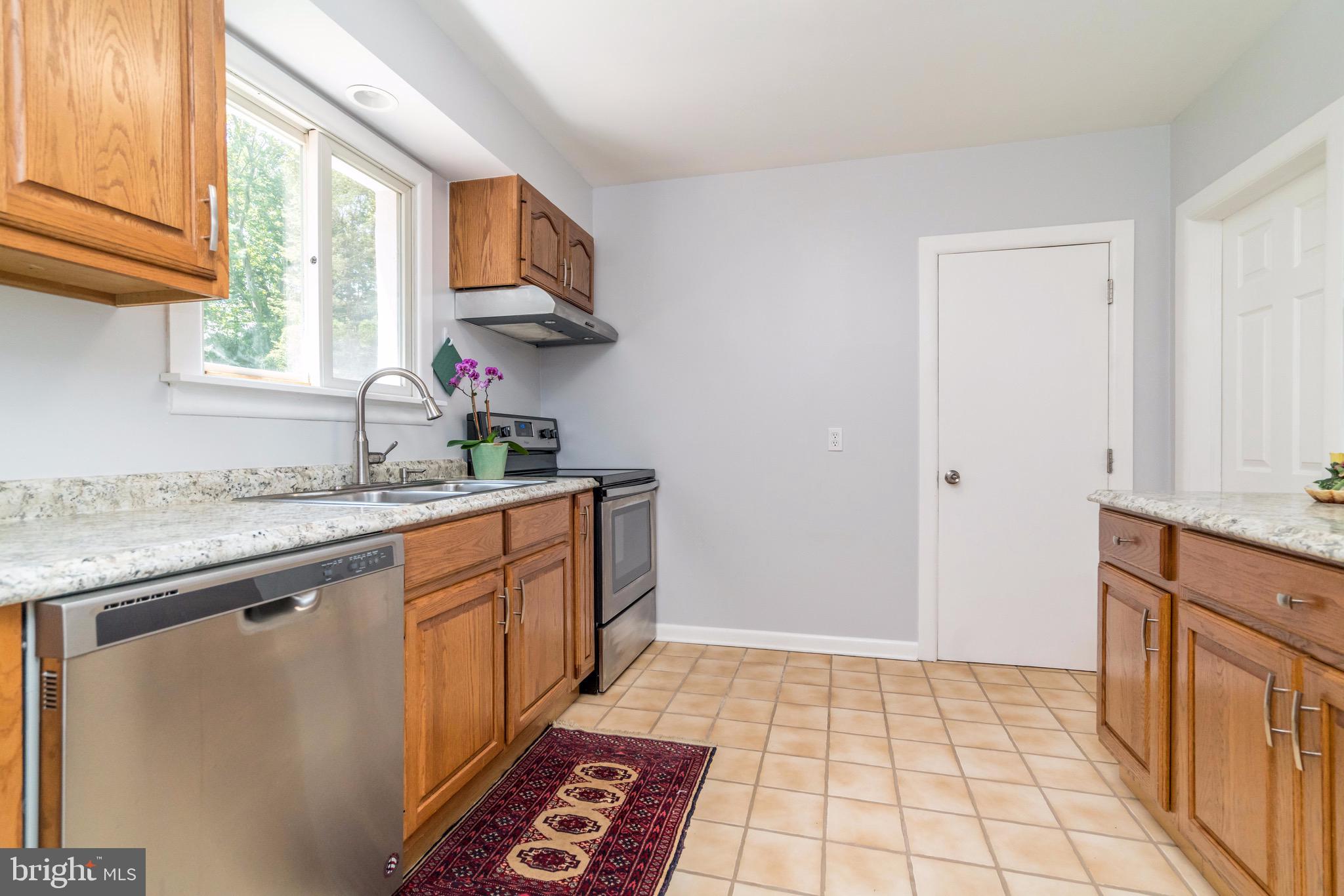 407 Range Road Towson, MD 21204 - Photo 11 of 28 Updated kitchen w/ door to garage