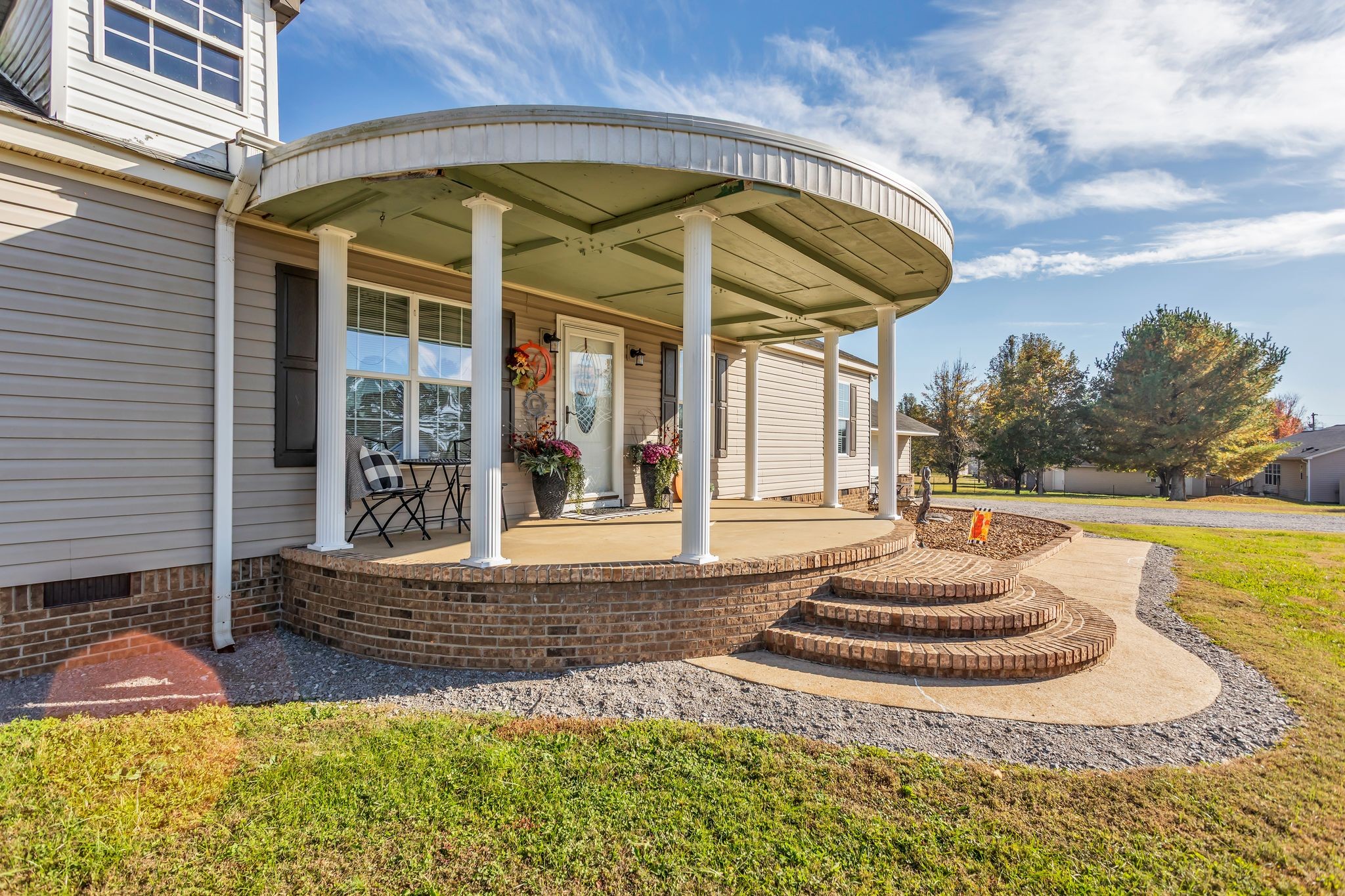 2673 McKnight Road Culleoka, TN 38451 - Photo 6 of 41 a view of a house with backyard and sitting area
