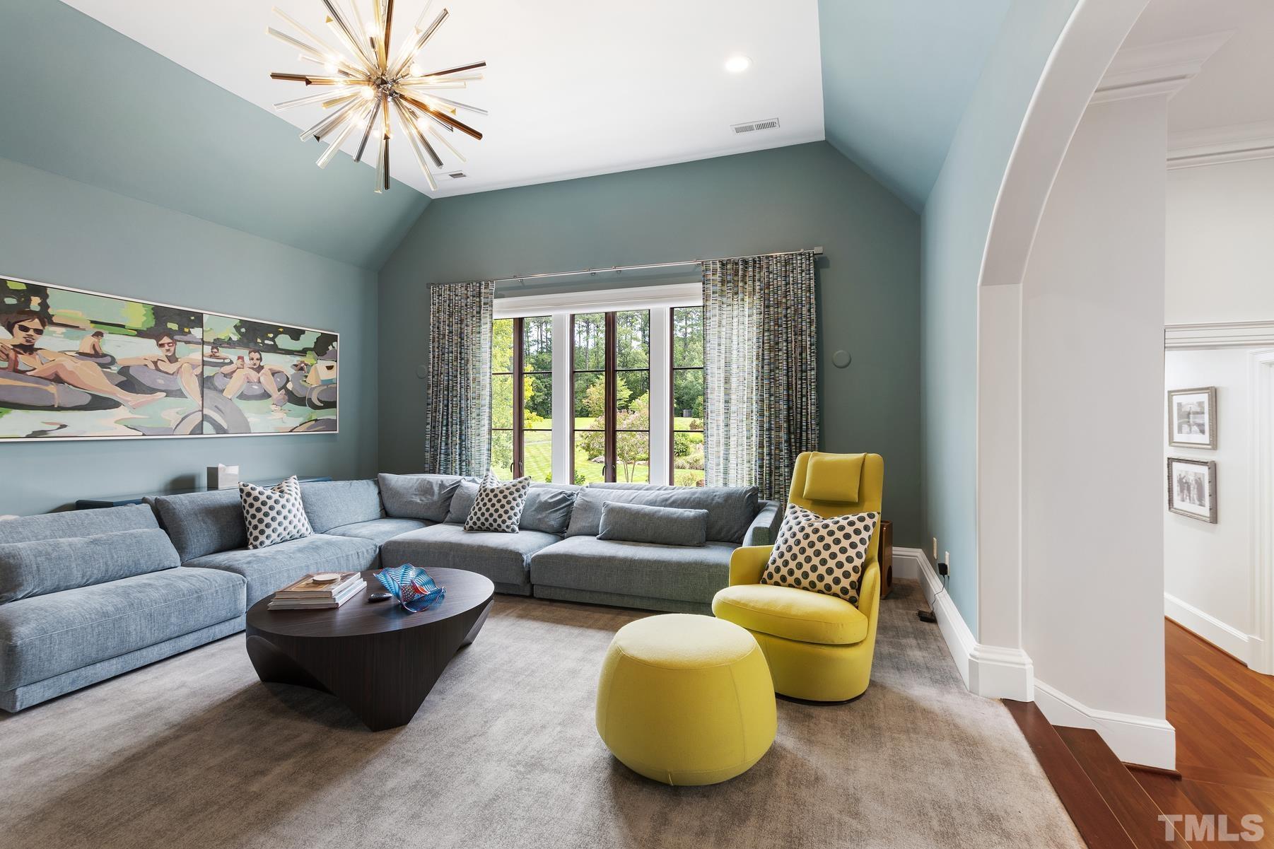 483 Rosemont Drive Durham, NC 27713 - Photo 60 of 88 a living room with furniture and a large window