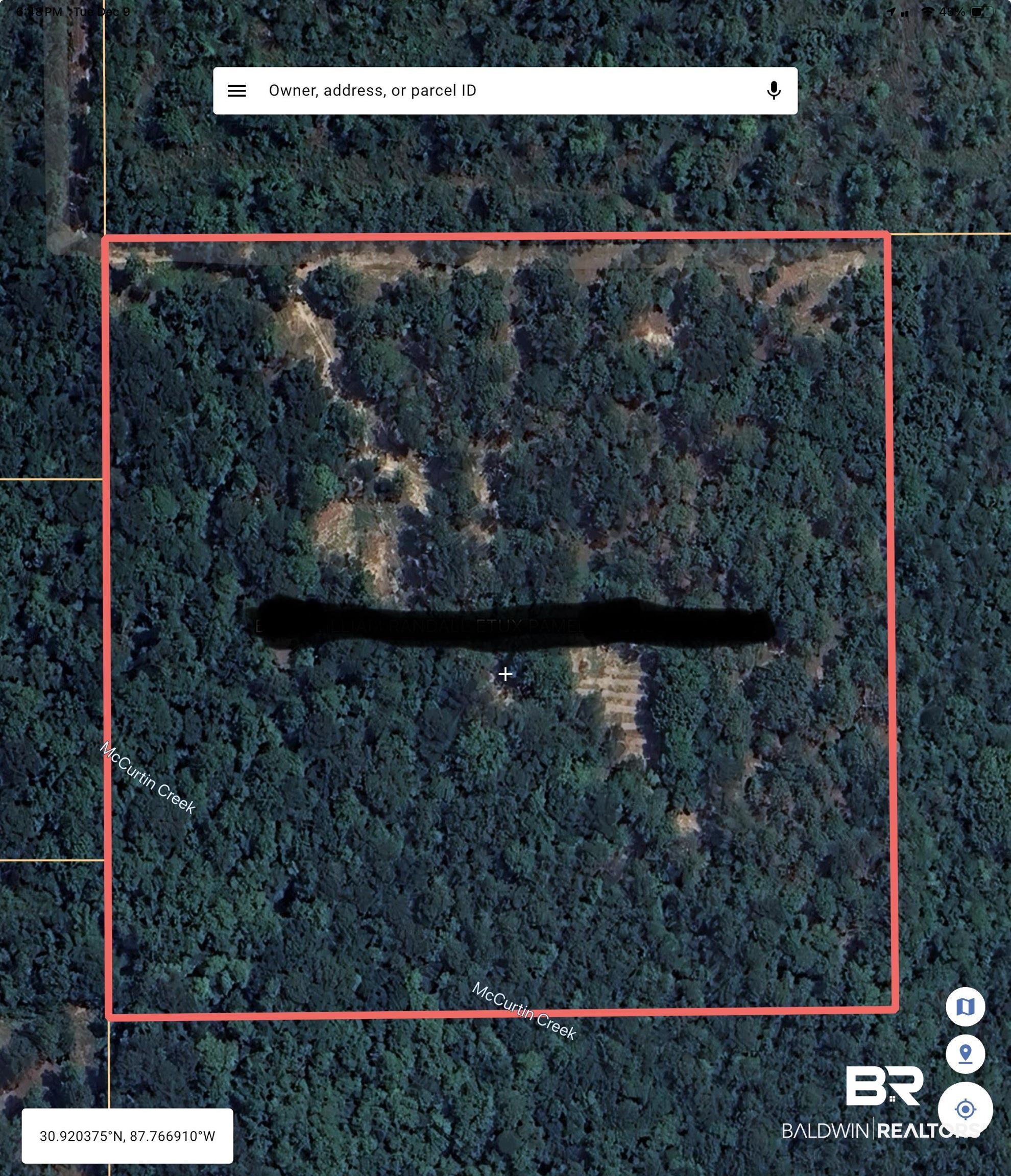 10 Drinkard Road Bay Minette, AL 36507 - Photo 16 of 16 Map / location featuring property parcel outlined