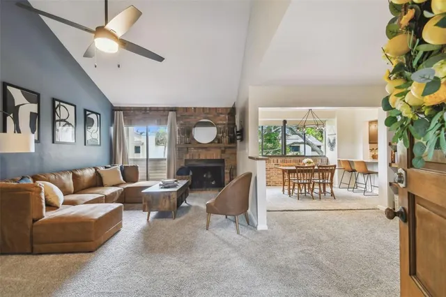 a kitchen with a stove and cabinets