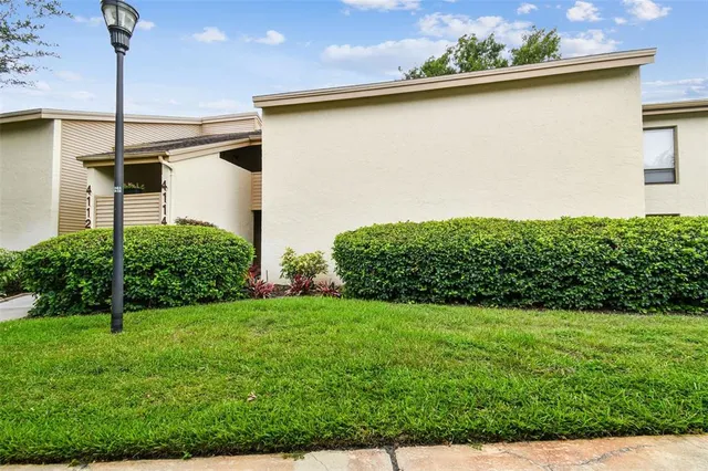 a view of front door