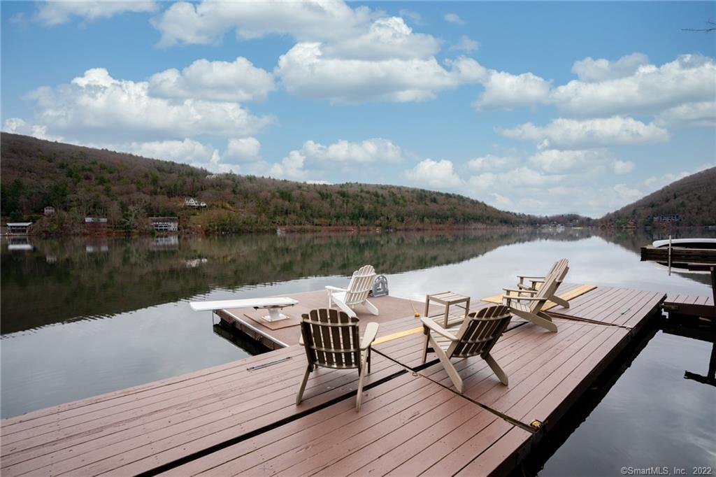 99 West Shore Road Washington, CT 06777 - Photo 1 of 1 View from private dock for up to 4 boats.