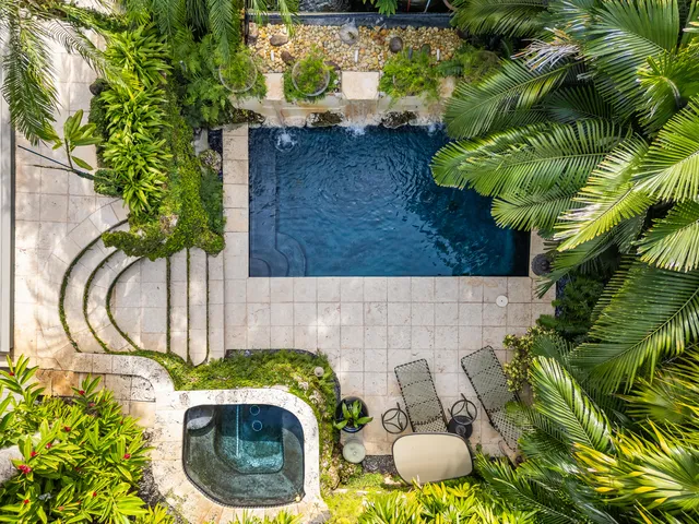 a view of a back yard of the house