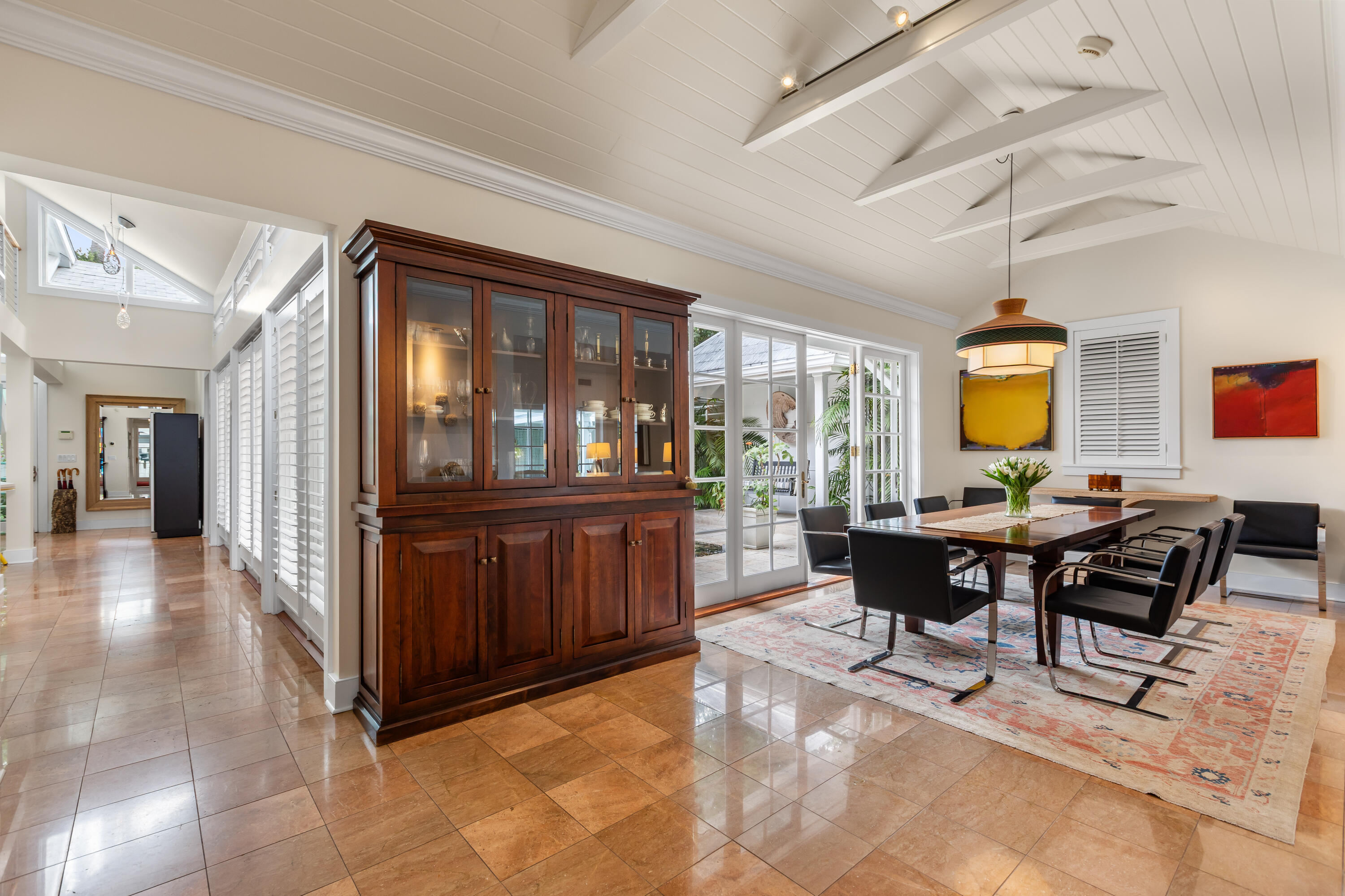 910-914 Watson Street Key West, FL 33040 - Photo 19 of 38 a view of a dining room with furniture window and outside view