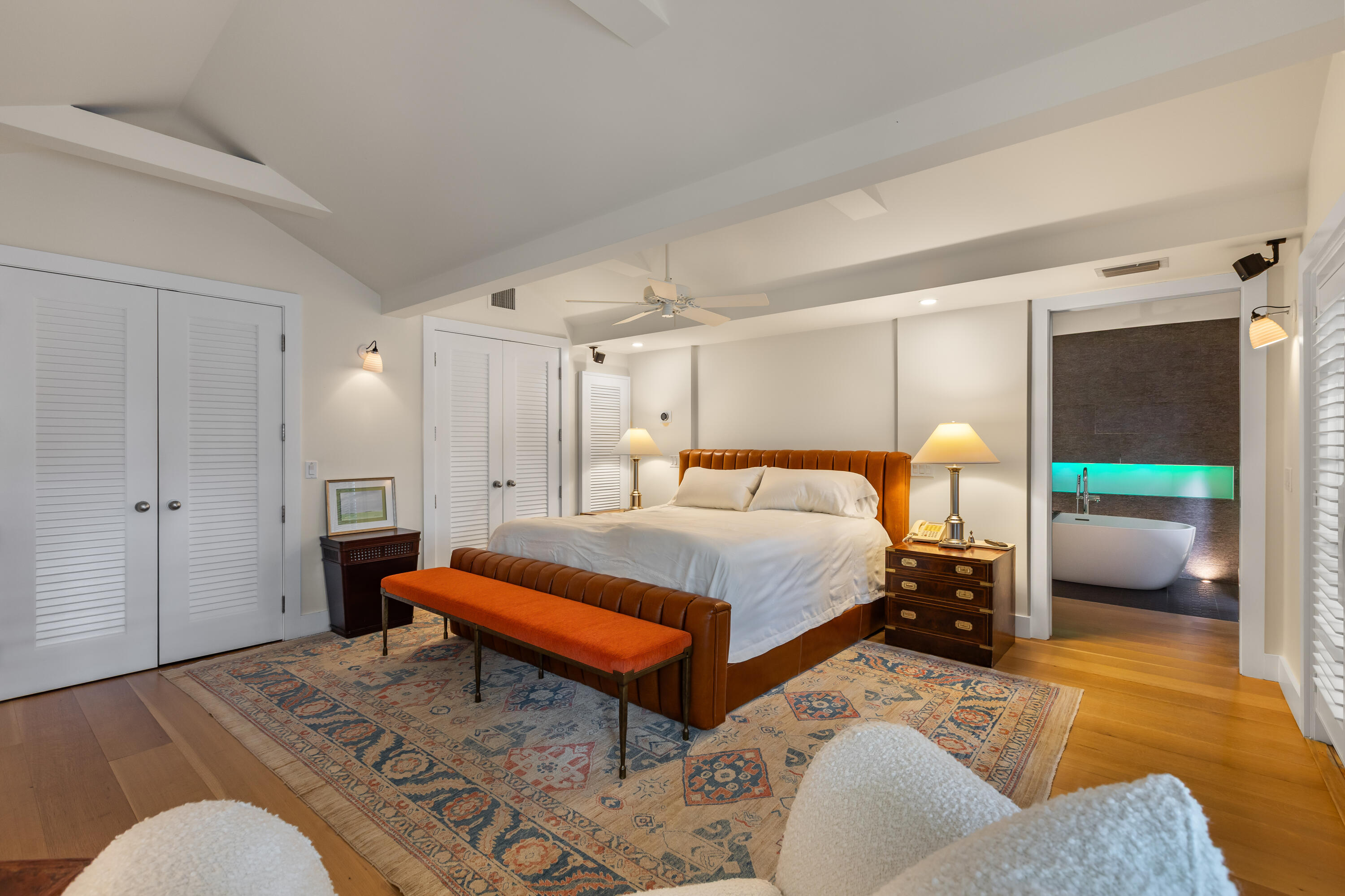 910-914 Watson Street Key West, FL 33040 - Photo 31 of 38 a bedroom with a bed and a couch