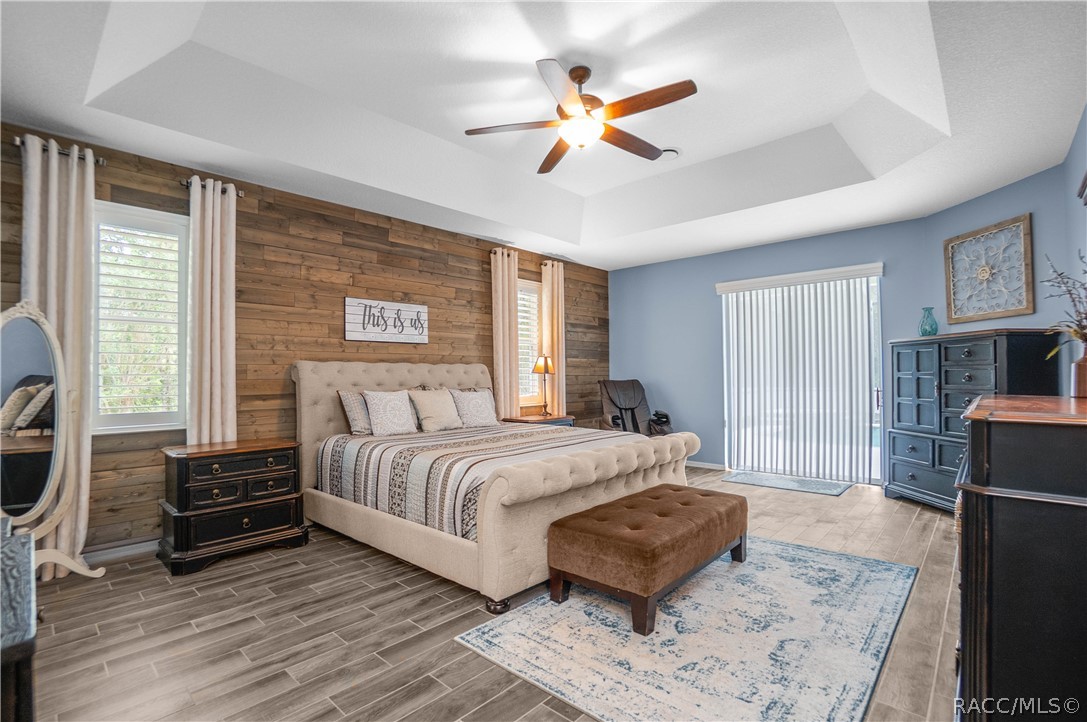 1 Stokesia Court South Homosassa, FL 34446 - Photo 19 of 50 Primary Bedroom with access to pool