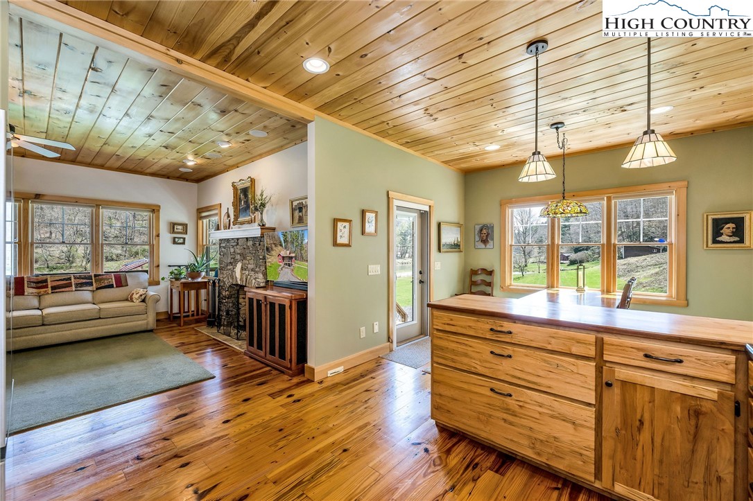 1976 Hartzog Ford Road West Jefferson, NC 28694 - Photo 30 of 50 a view of a room with furniture and a window