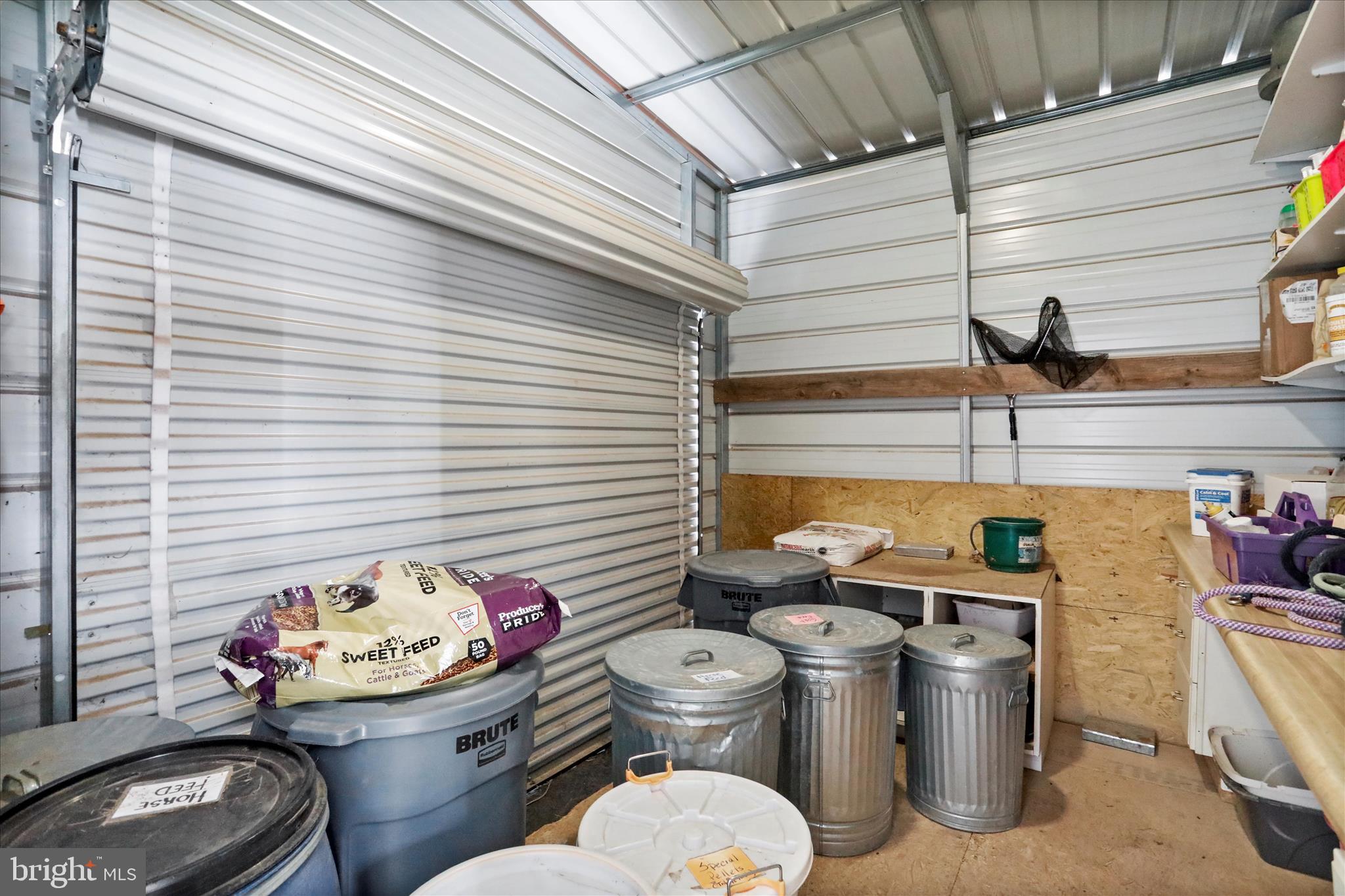 14507 Heavenly Acres Ridge Hancock, MD 21750 - Photo 50 of 65 Feed Room inside Hay Barn