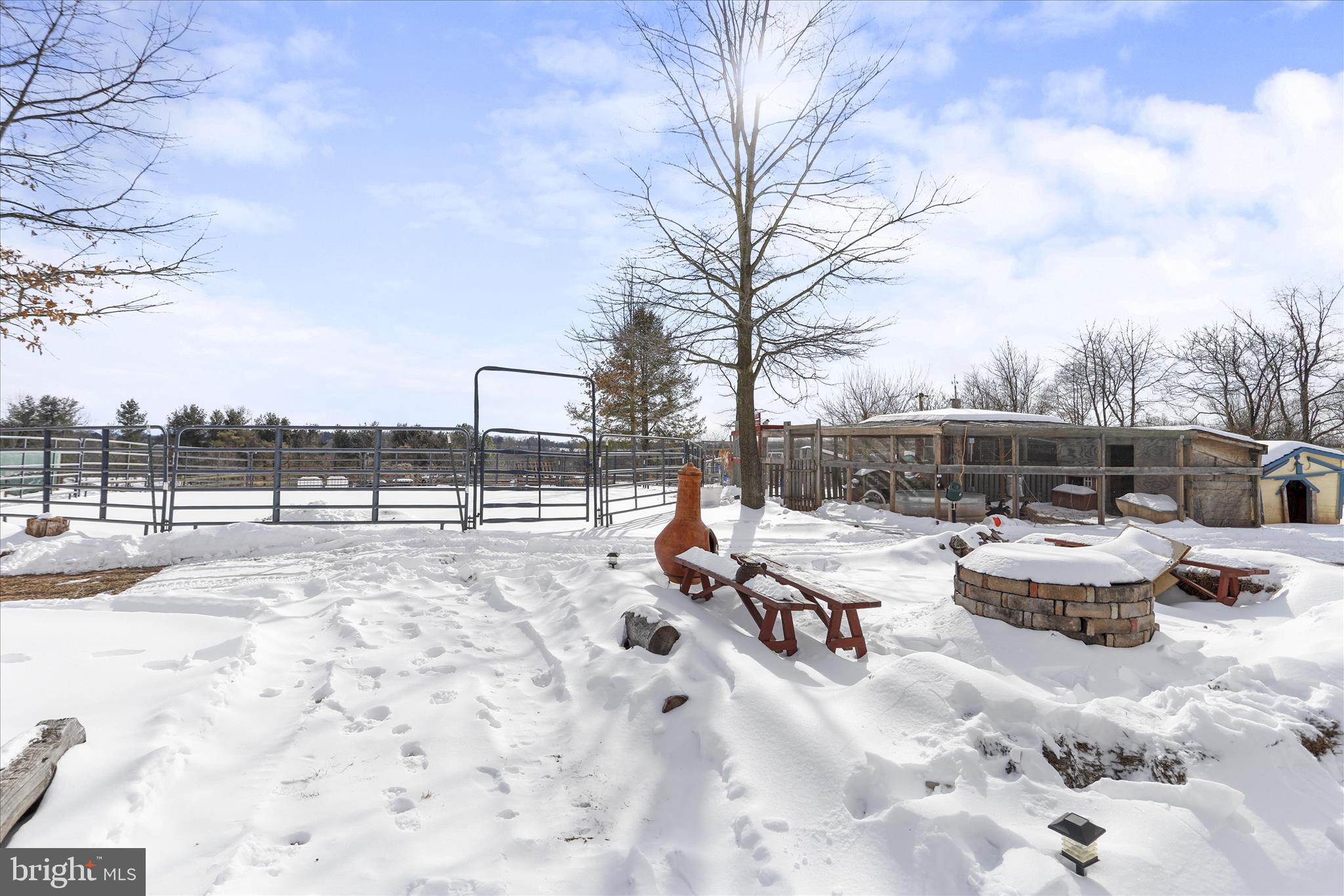 14507 Heavenly Acres Ridge Hancock, MD 21750 - Photo 51 of 65 Fire Pit & Round Corral
