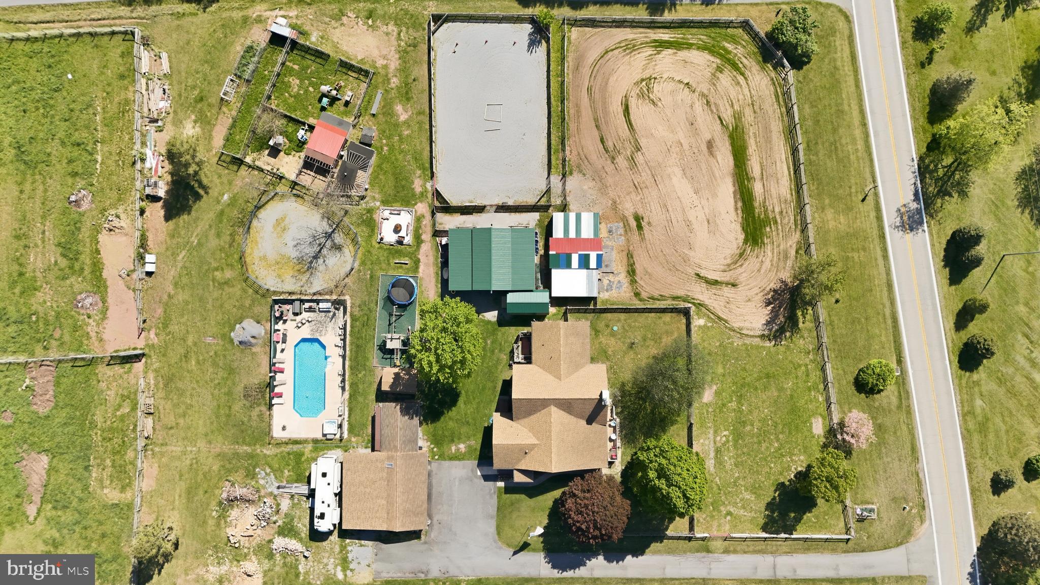 14507 Heavenly Acres Ridge Hancock, MD 21750 - Photo 6 of 70 an aerial view of a residential apartment building with a yard